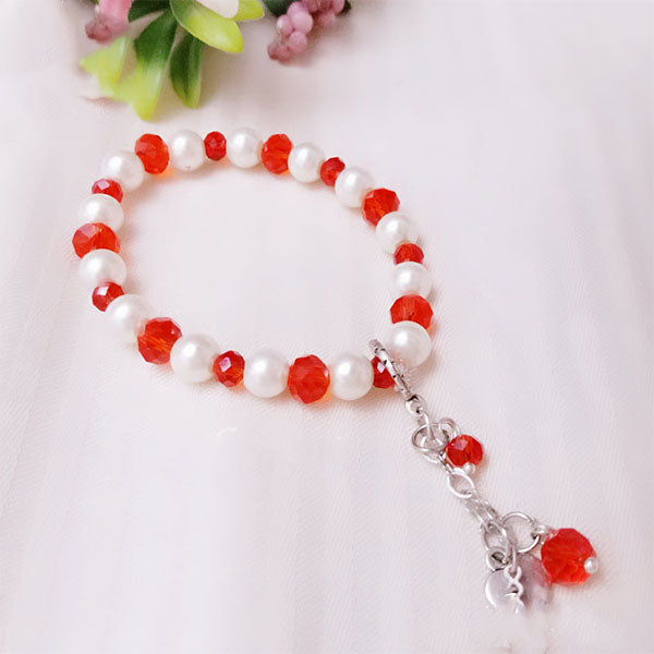 Norman Bracelet - Pearl with Crystal