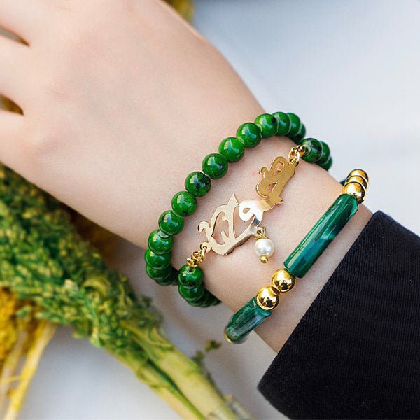 "Hoor" Customized Delicate Set - Gold Plated
