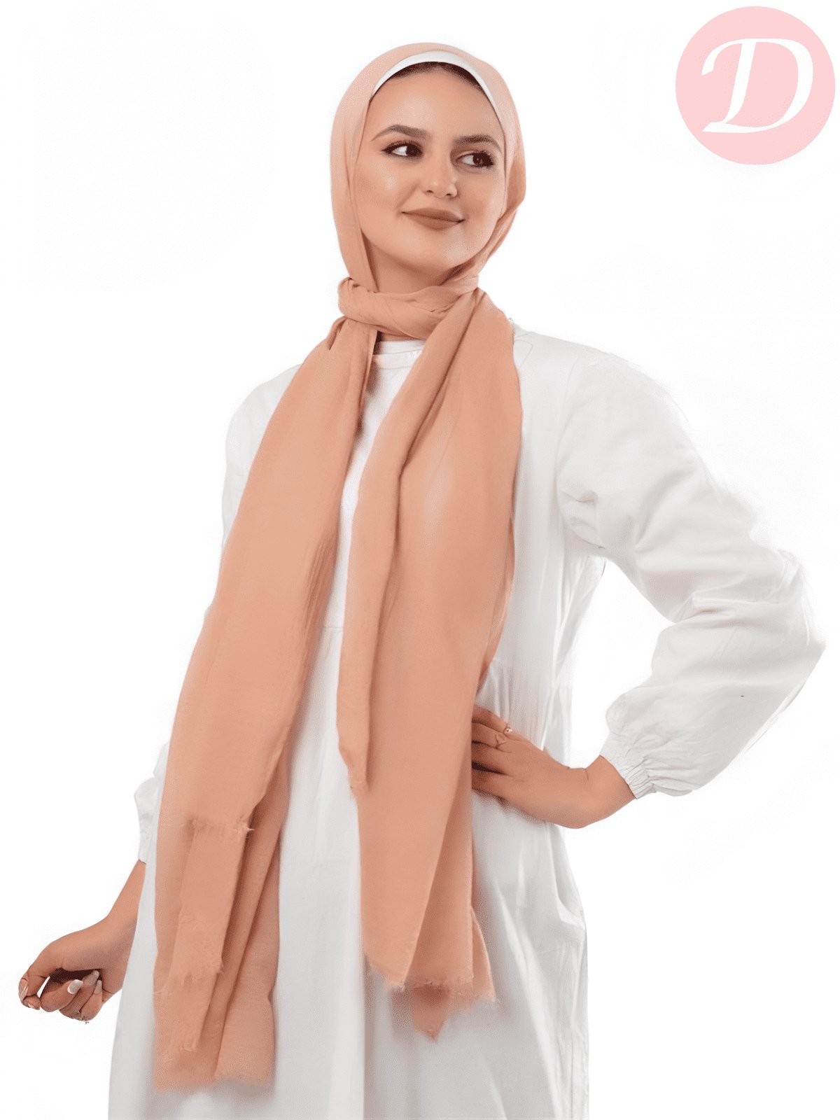 Soft Blossom Scarf - Light Cotton
