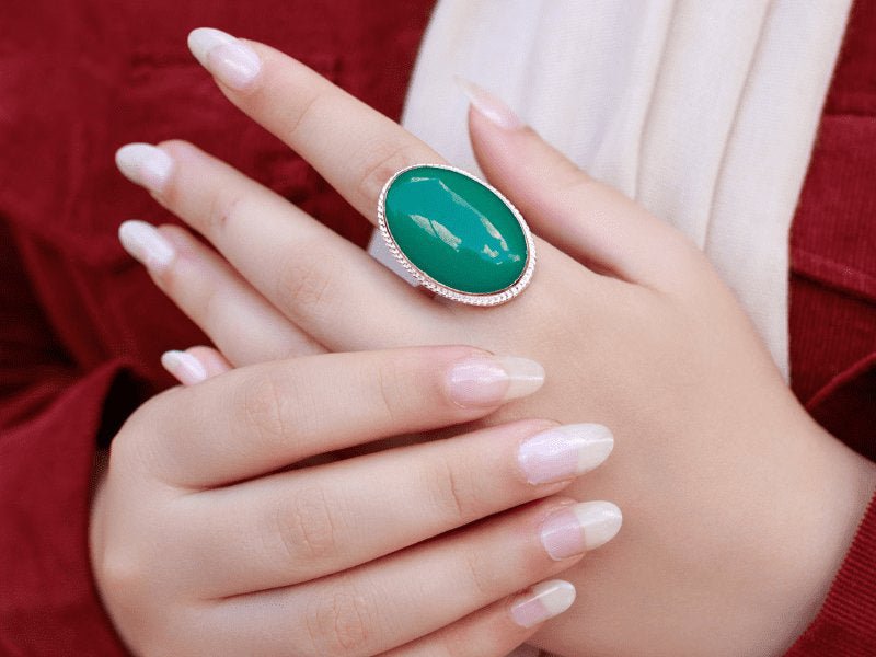 خاتم بينولوبي - مطلي بالفضة