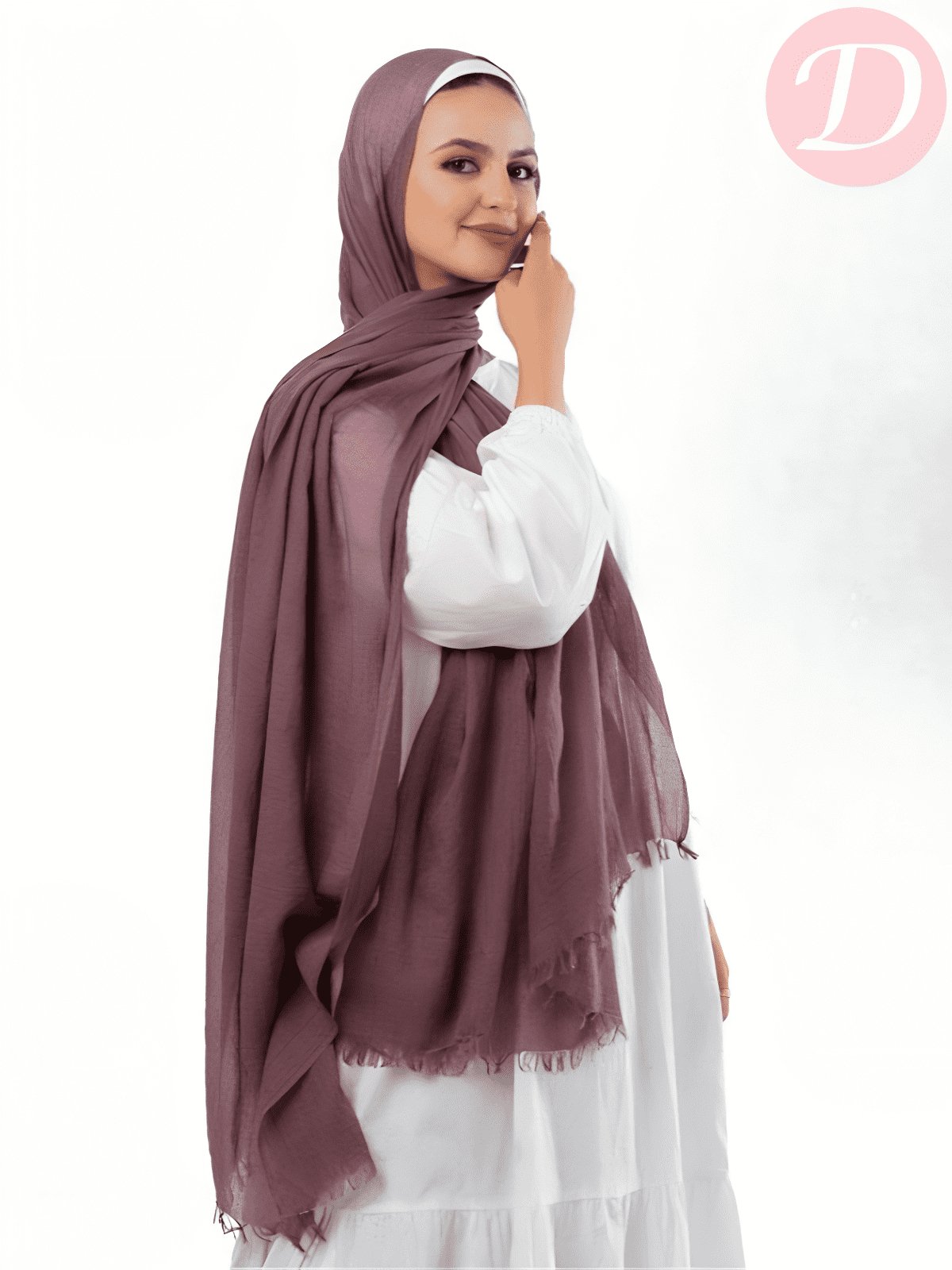 Soft Blossom Scarf - Light Cotton