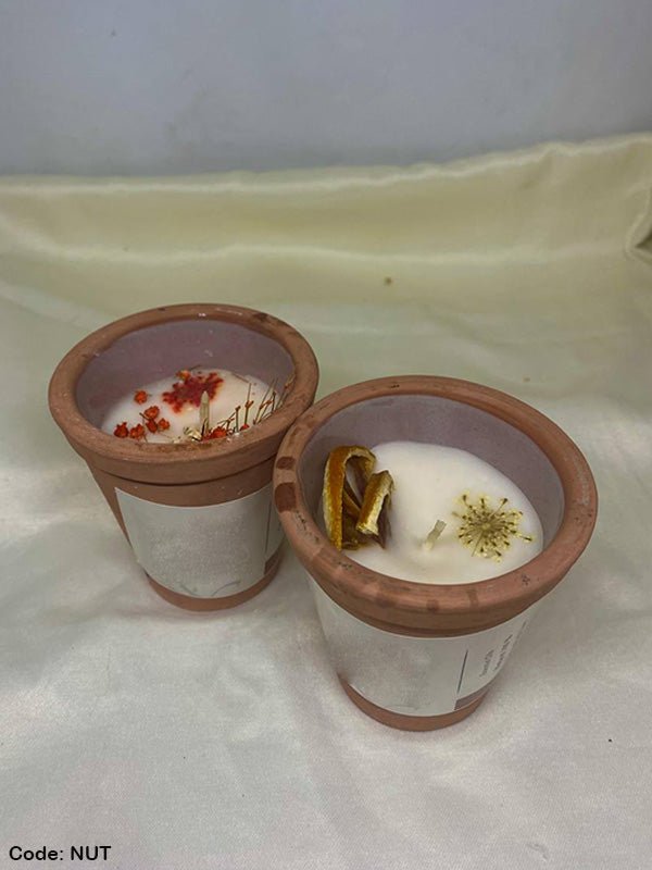Pottery Candle