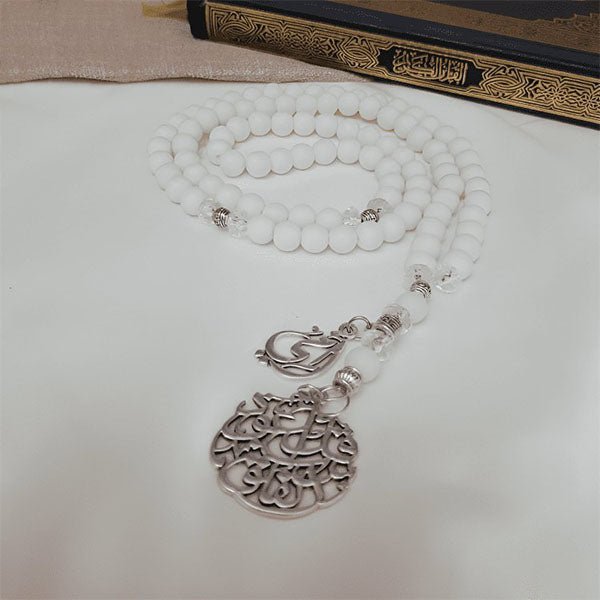 Nesma Rosary - Crystal and pearls