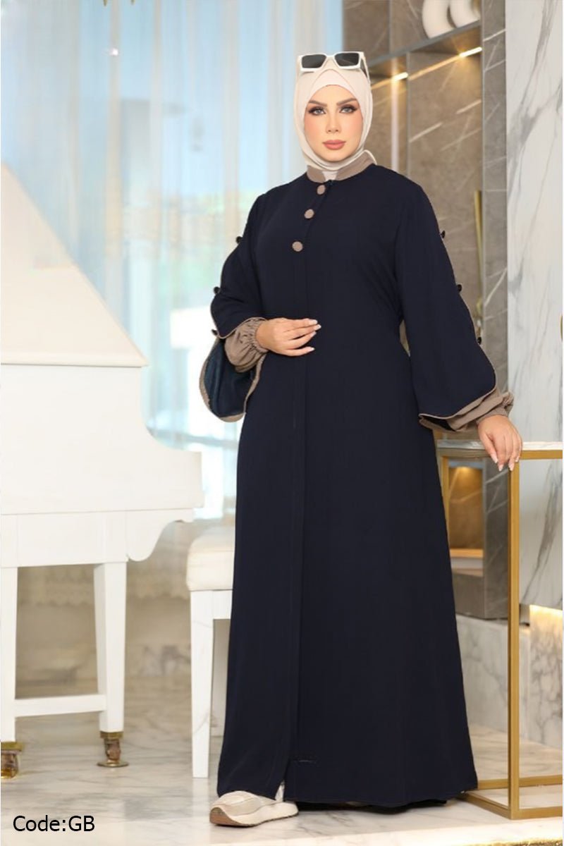 Istabraq Abaya - Crepe