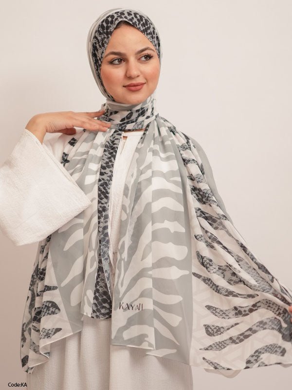 Zahra Scarf - Crepe Digital