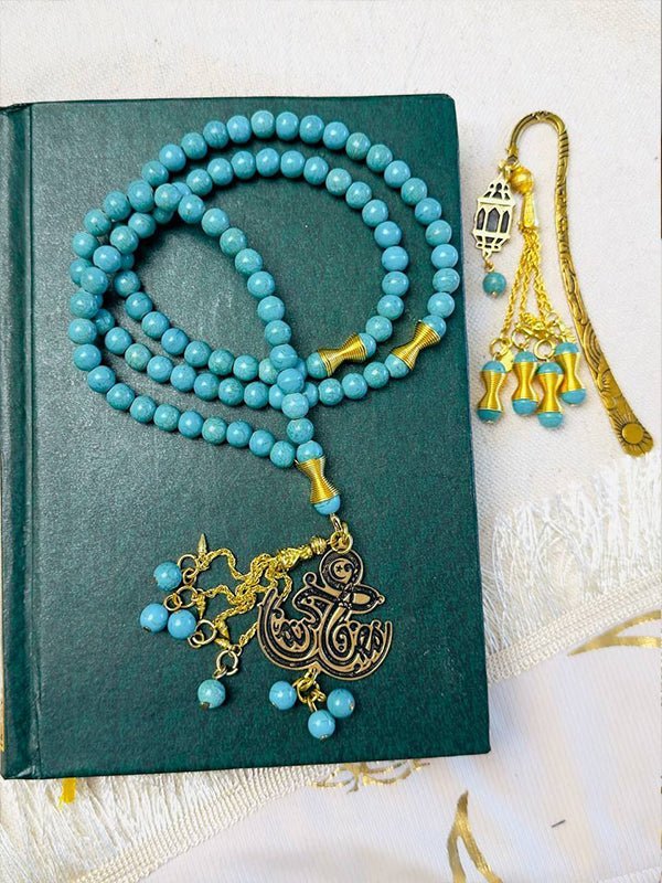 Safaa Rosary - Turquoise Stones