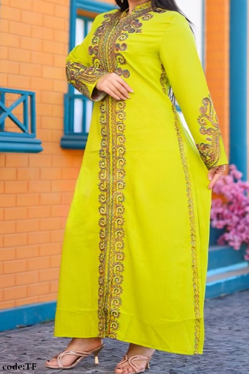 Rihanna Jalabiya - Linen