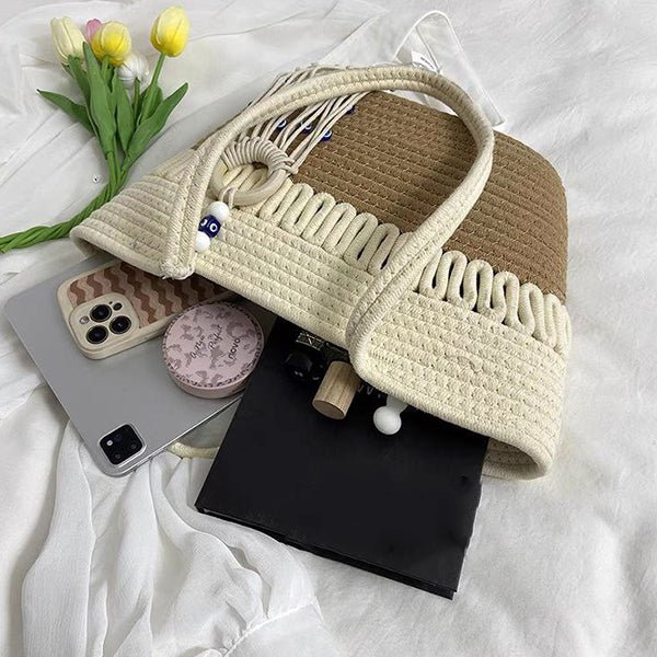 Eman Beach Bag - Wicker