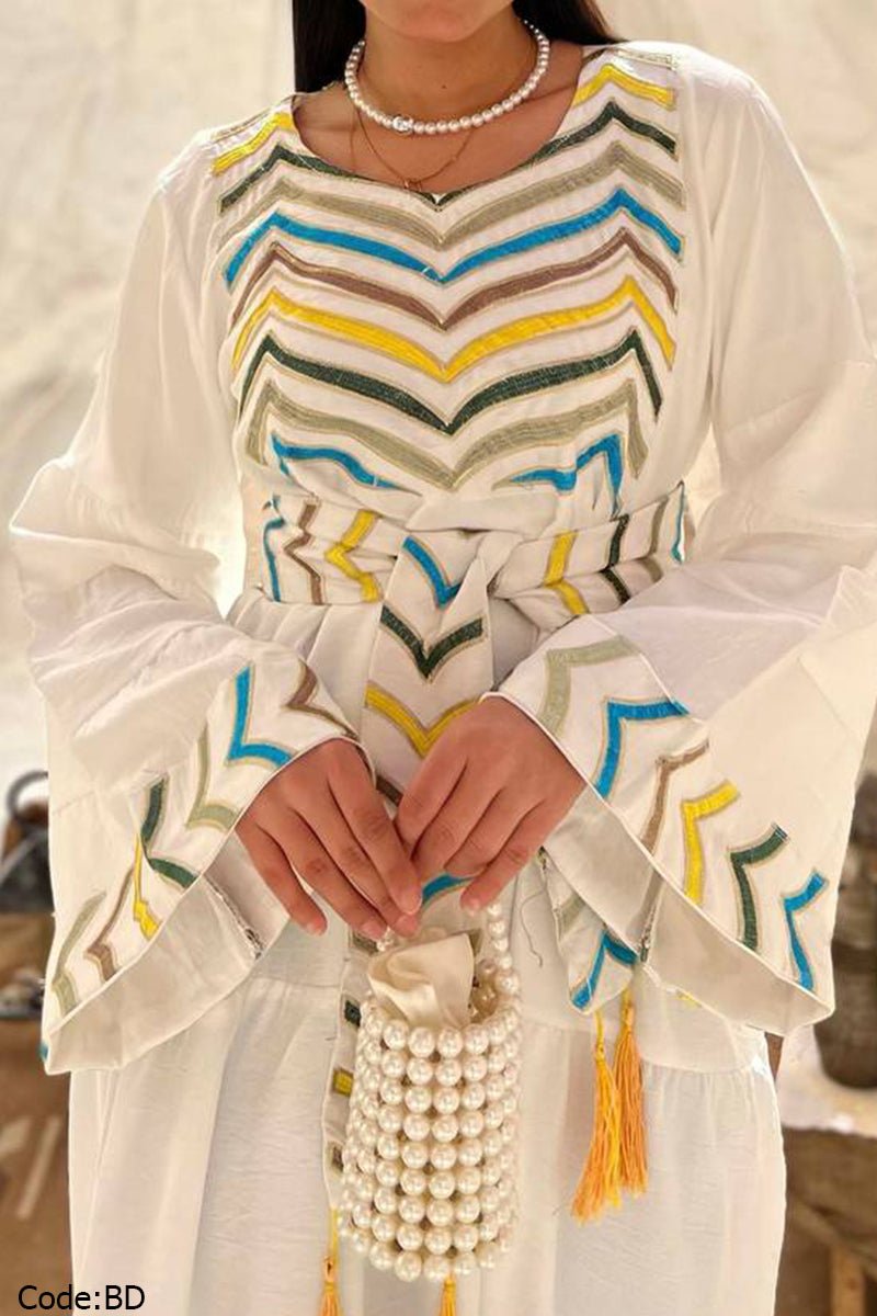 Jasmine Jalabiya - Linen