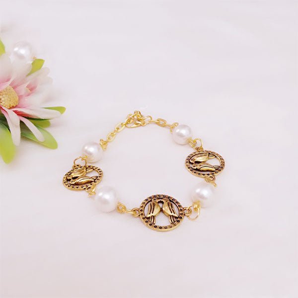 Luna Bracelets Set - Gold Metal