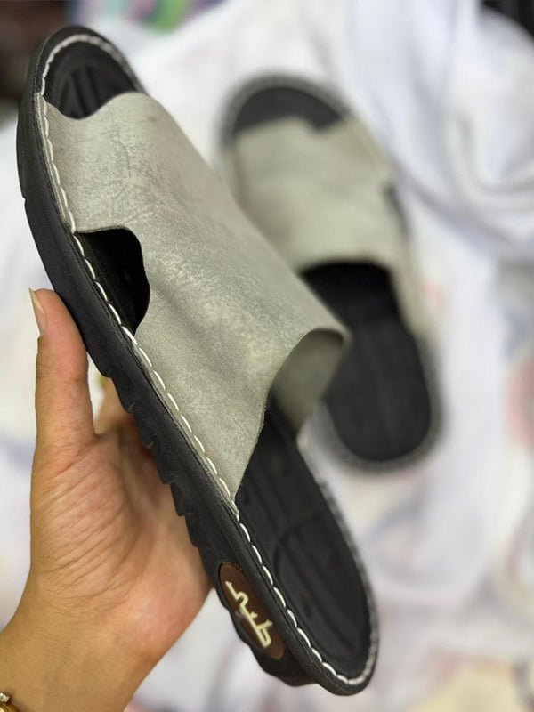 Amin Slippers - Genuine Leather
