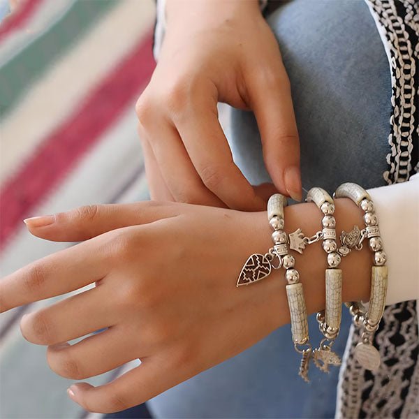 Eyana Set - Acrylic Bracelets