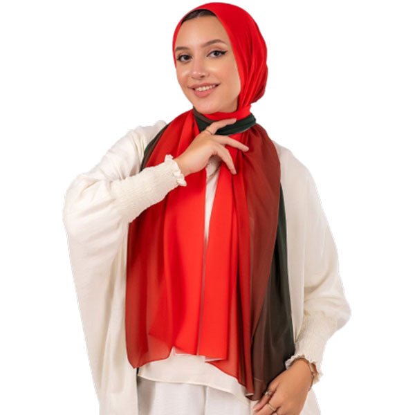 وشاح فاطمة - كريب شيفون