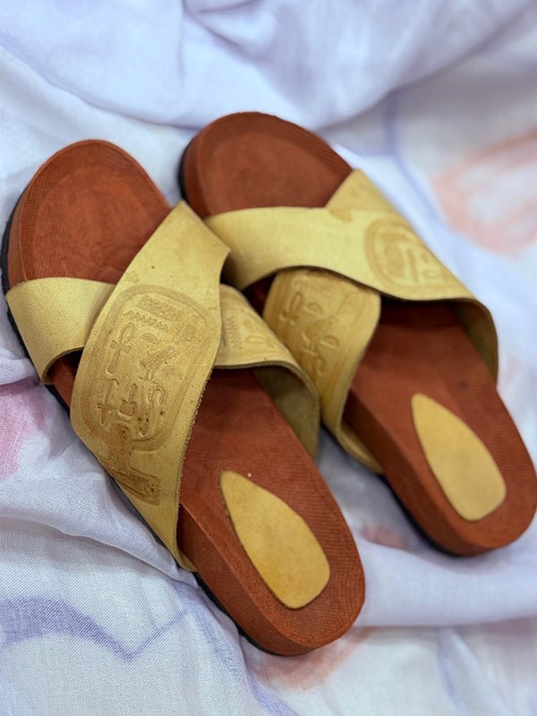 Basma Slippers - Genuine Leather