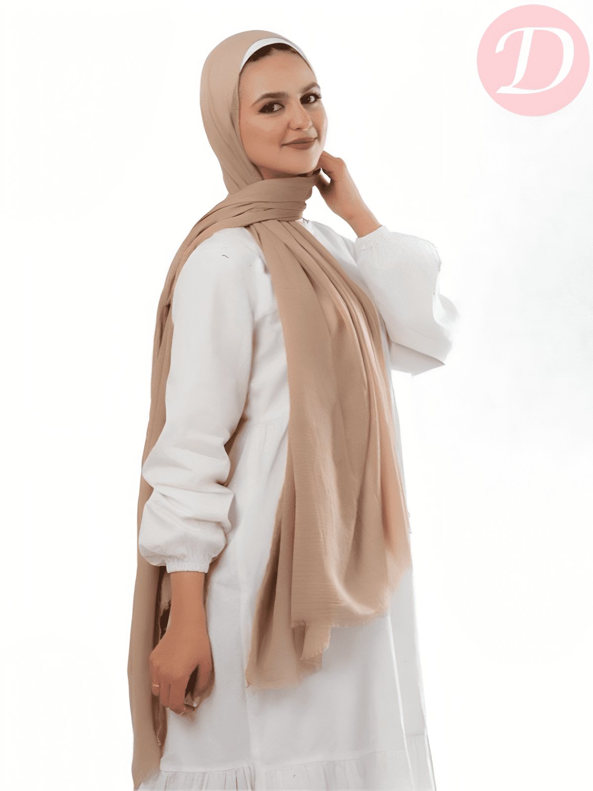 Soft Blossom Scarf - Light Cotton