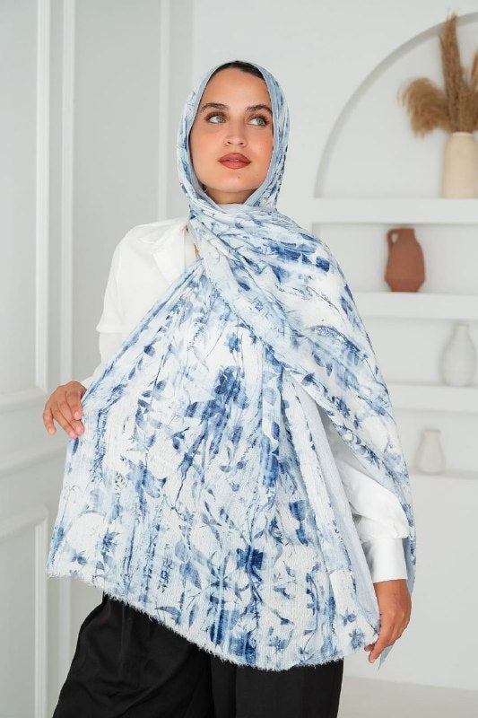 Nehir Scarf - Sponge Cotton