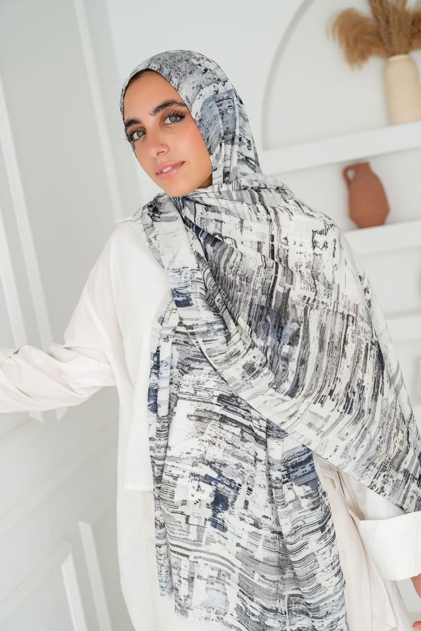 Eylül Scarf - Sponge Cotton