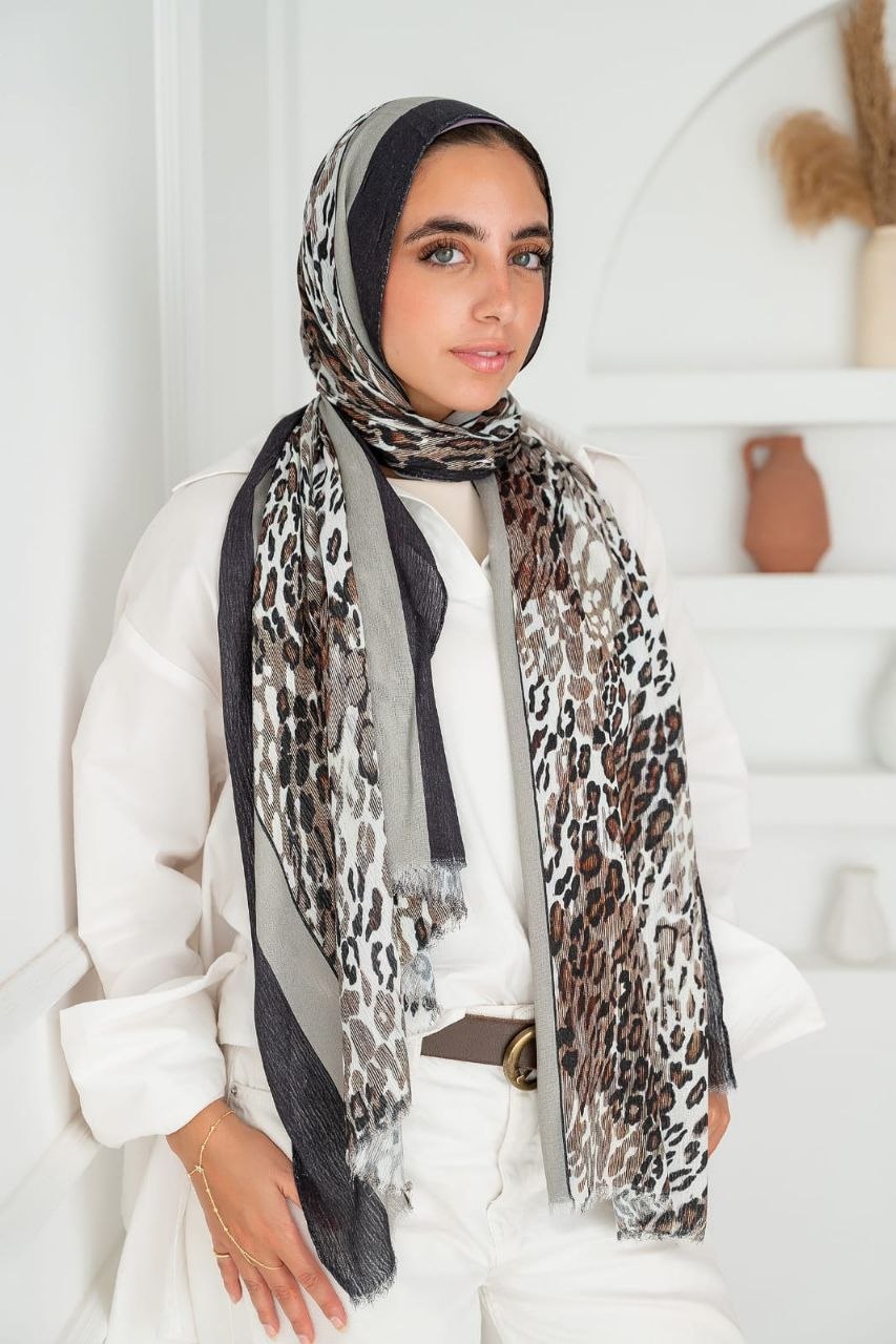 Leena Scarf - Sponge Cotton