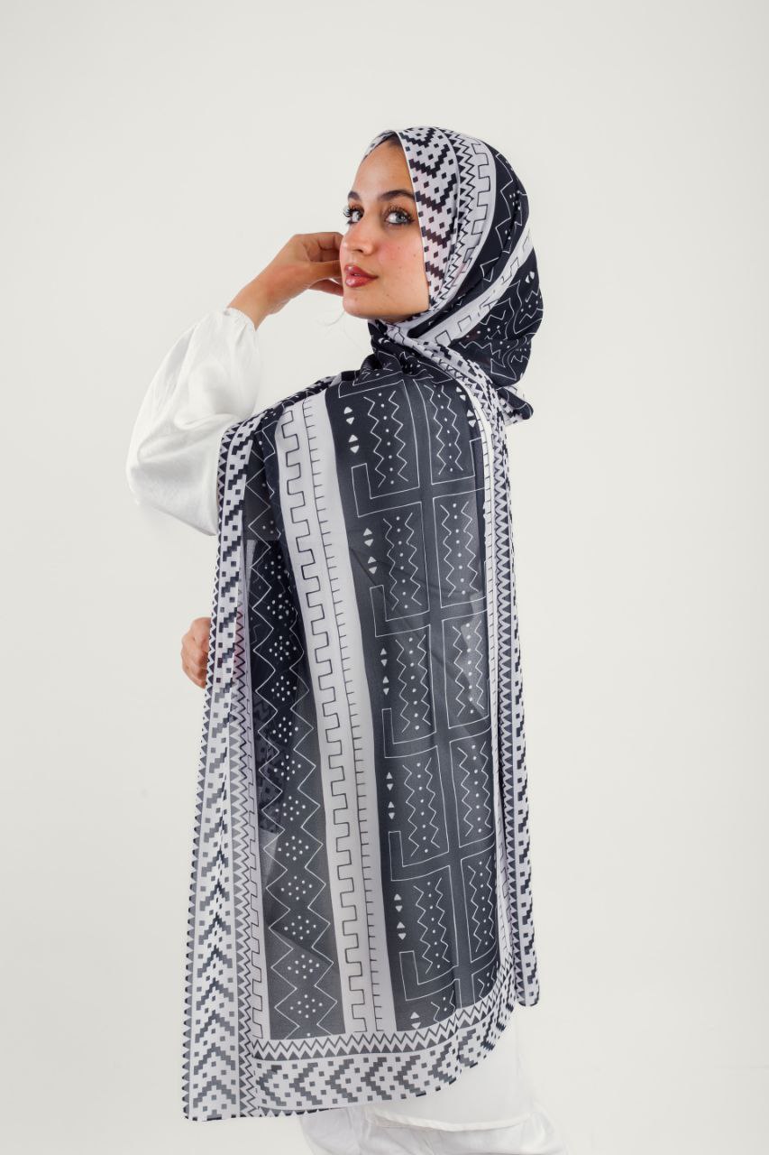 Hania Scarf - Crepe Digital