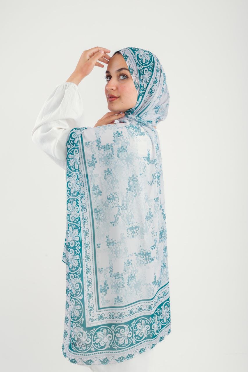 Wessam Scarf - Crepe Digital