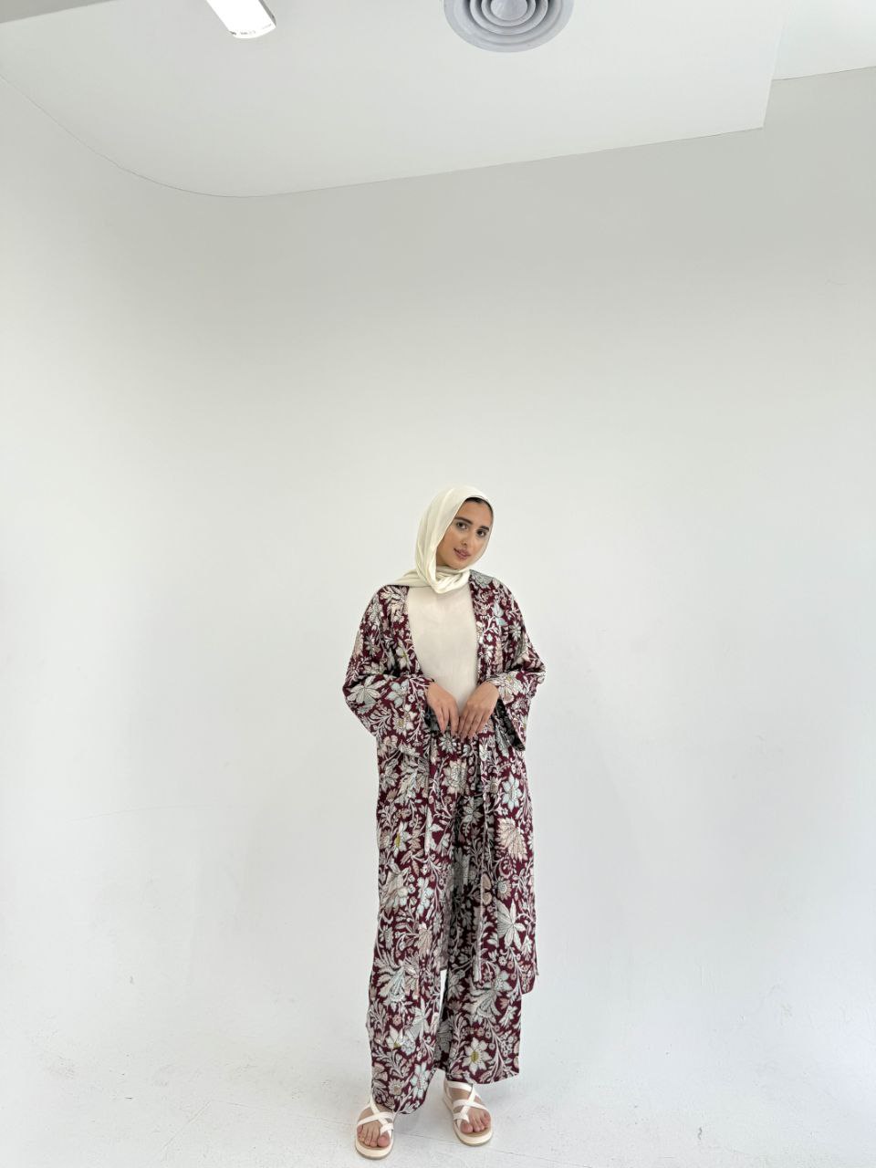Fatima Summer Suit - Satin
