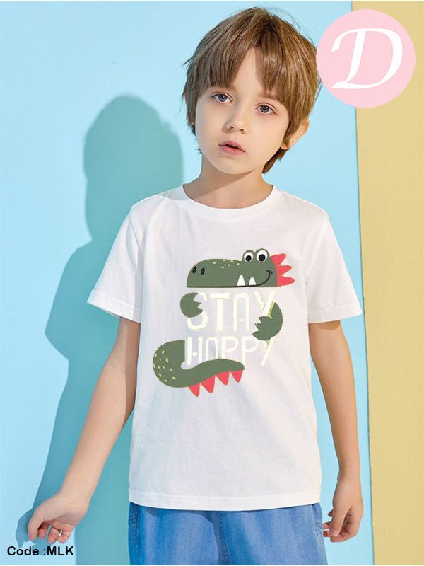 Stay Happy T-shirt - Cotton
