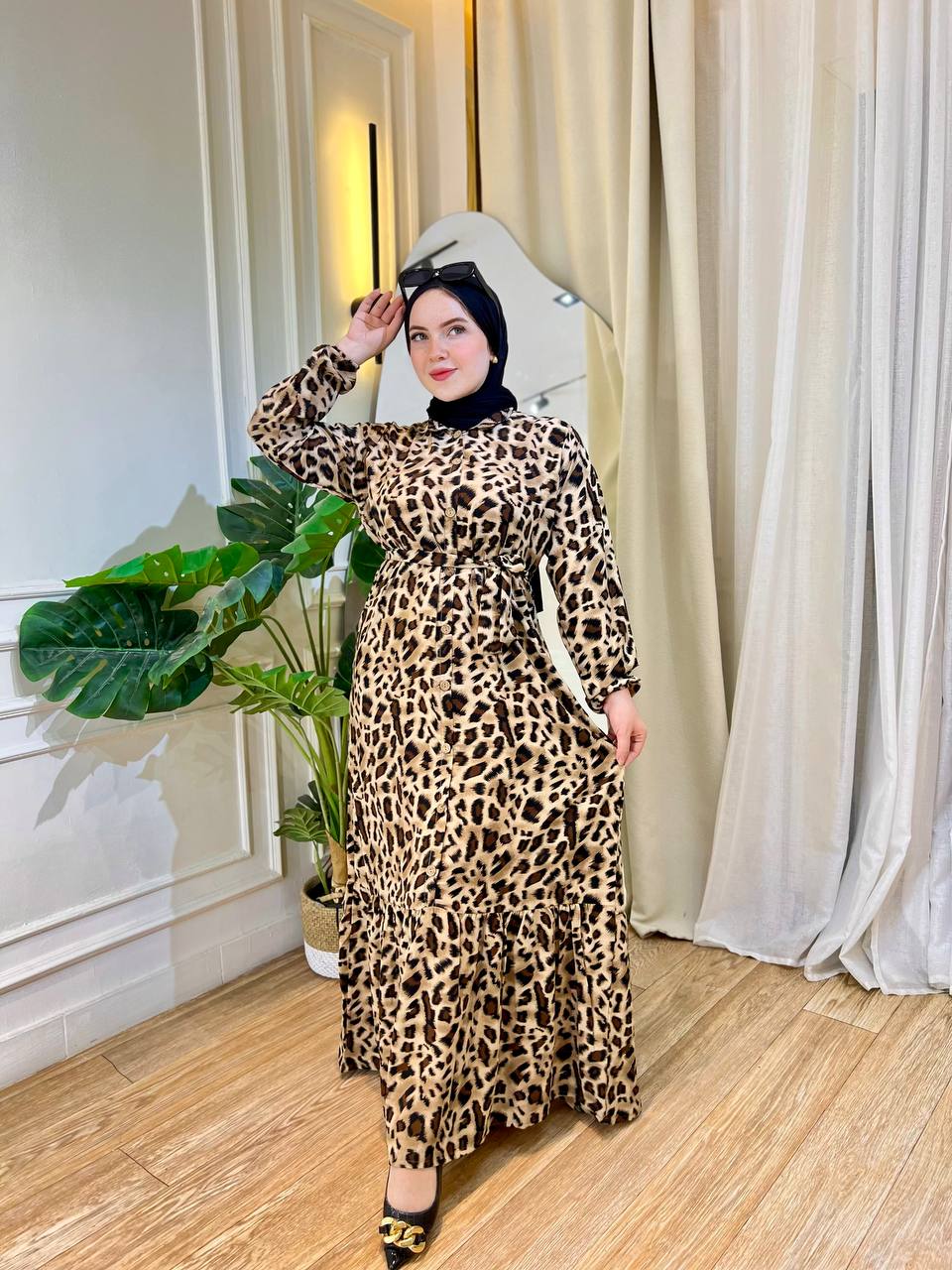 فستان سيدرا - كريب