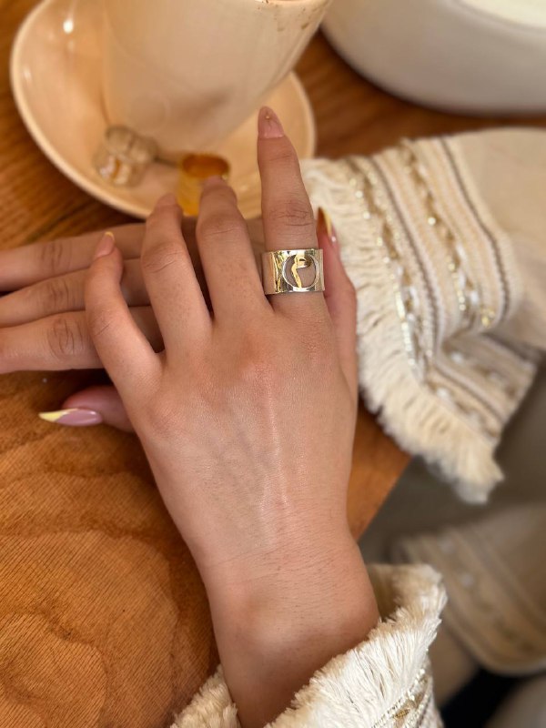 Just Your Letter Ring - Silver & Gold Plated