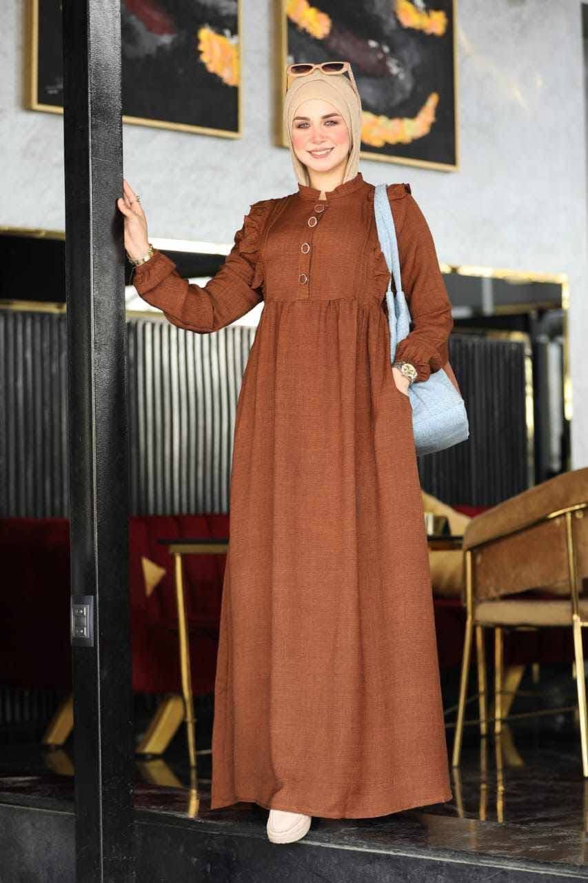 Reham Dress - Linen