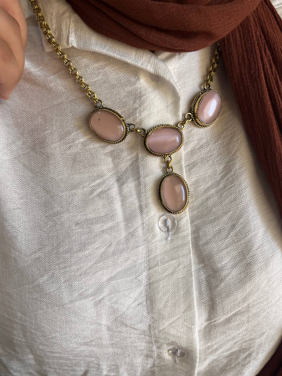 Unique Afnan Necklace - Agate Stone