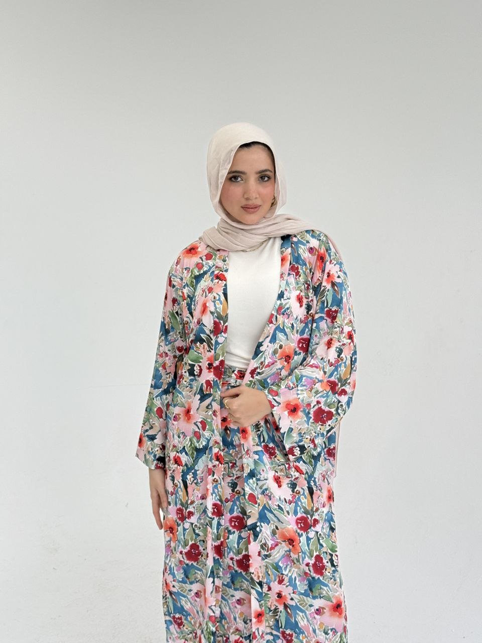 Kariman Casual Suit - Satin