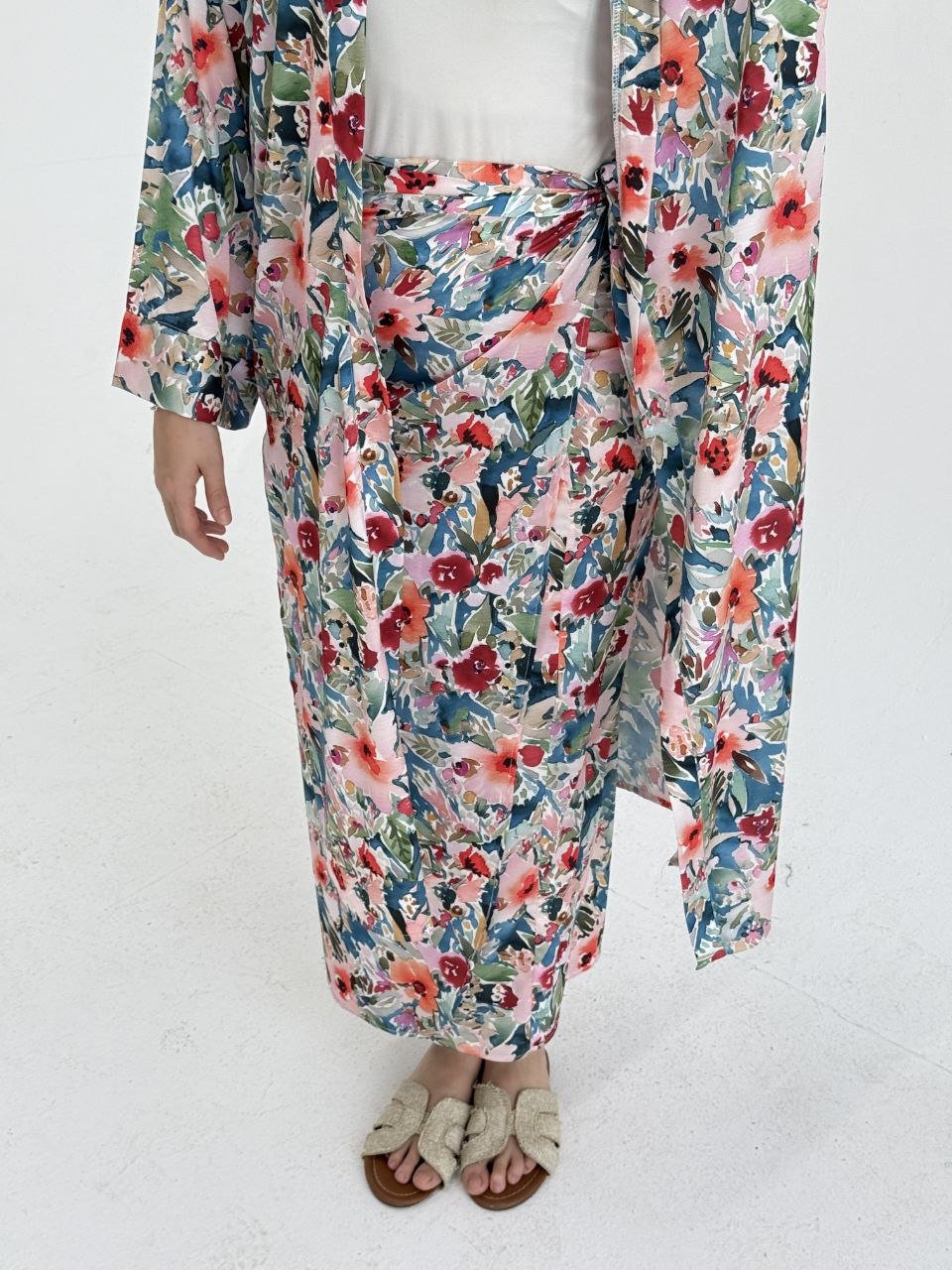 Kariman Casual Suit - Satin