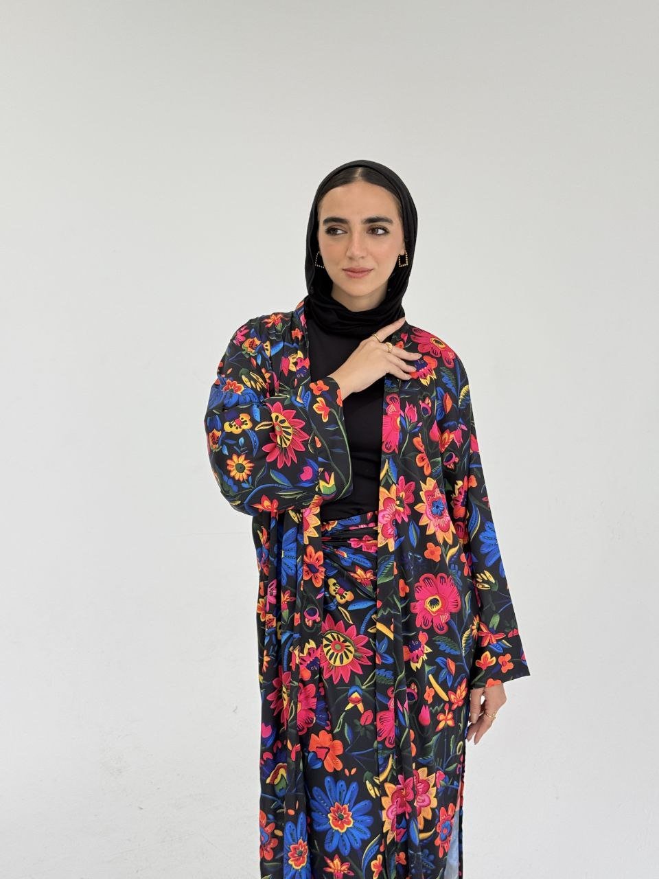 Hania Casual Suit - Satin