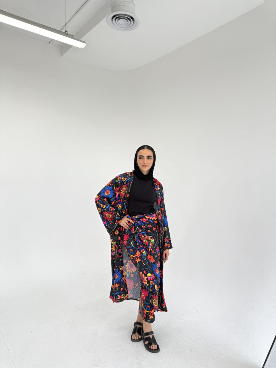بدلة مرام الكاجوال - ساتان
