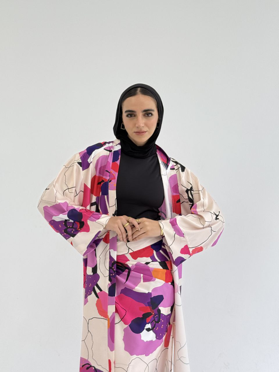 Mirna Casual Suit - Satin