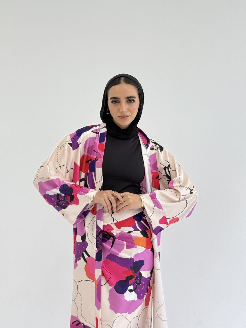 Mirna Casual Suit - Satin