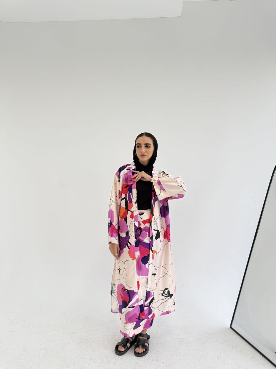 Mirna Casual Suit - Satin