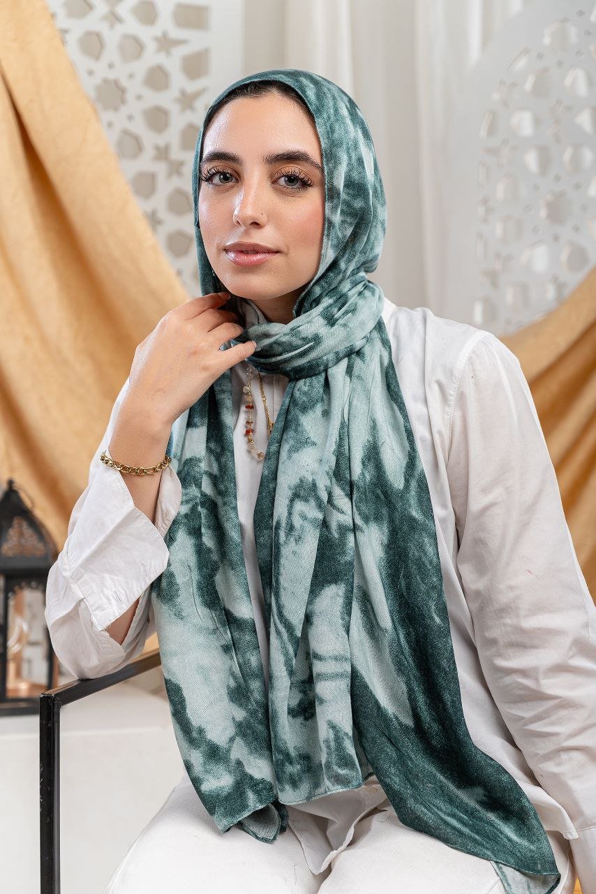 Zina Scarf - Cotton Digital