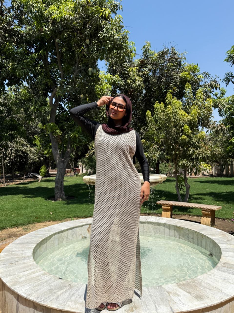 Tara Summer Dress - Crochet