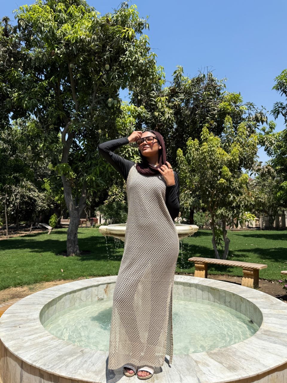 Tara Summer Dress - Crochet