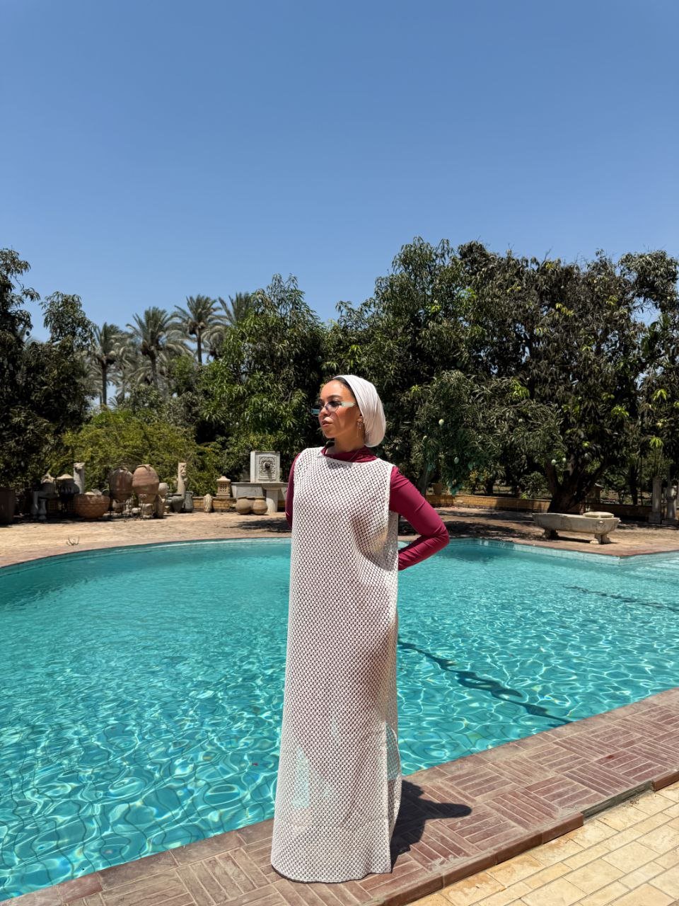 Tara Summer Dress - Crochet
