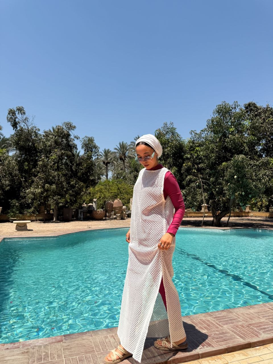 Tara Summer Dress - Crochet