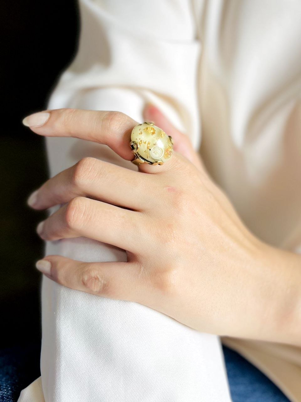Fayrouz Ring - Pure Copper
