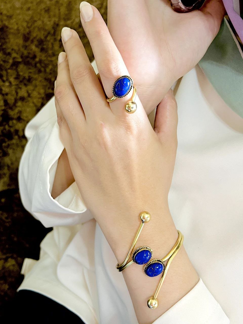 Hannah Delicate Set - Matte Stone