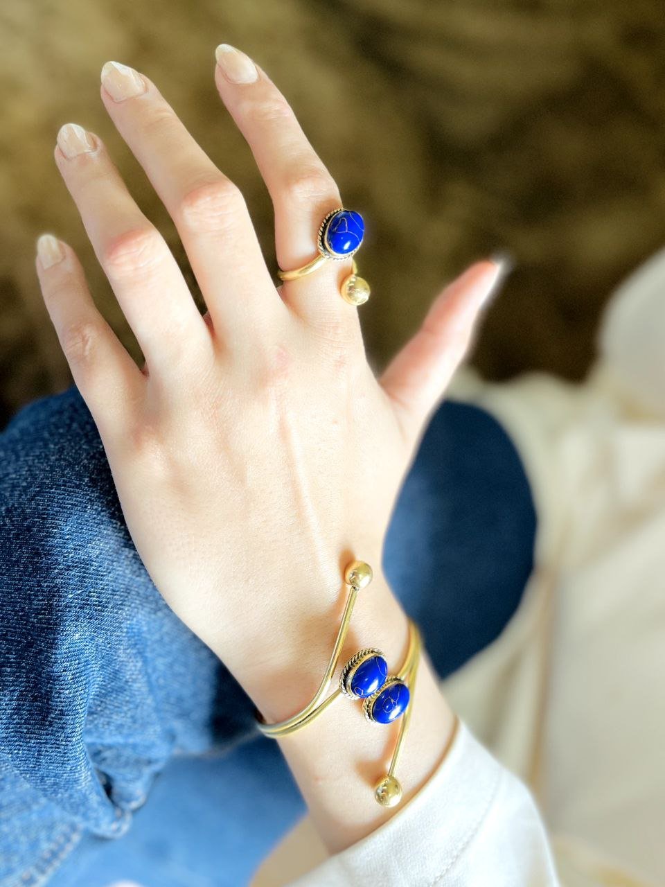 Hannah Delicate Set - Matte Stone