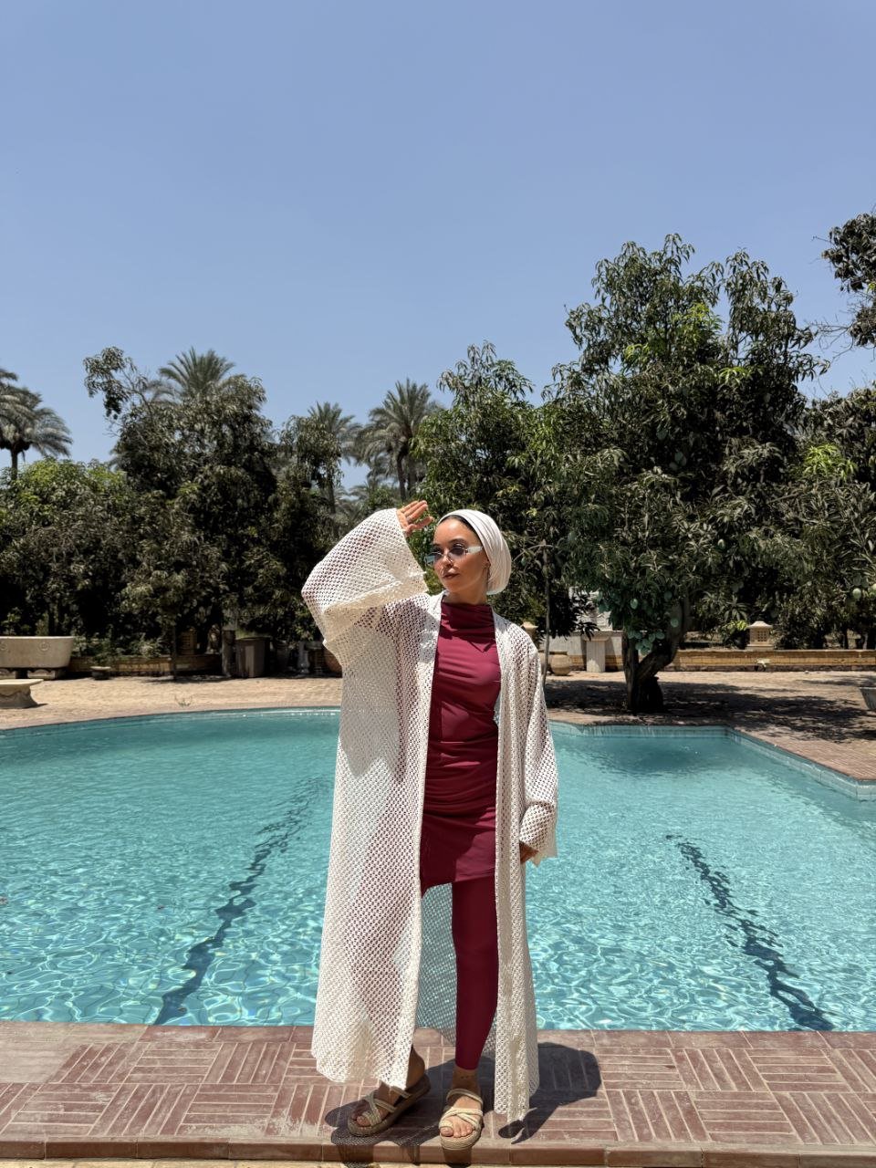 Nadeen Summer Kimono - Crochet