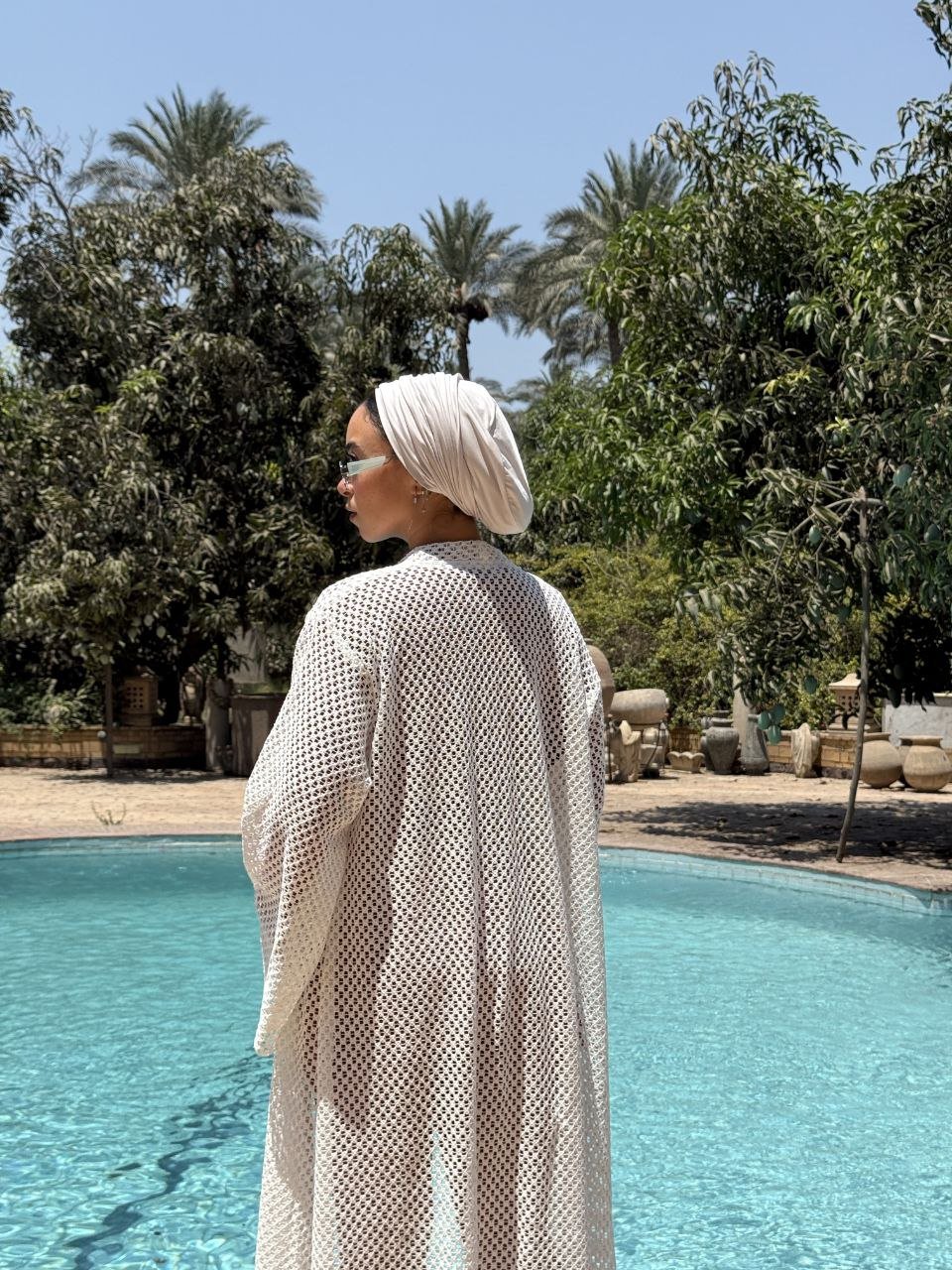 Nadeen Summer Kimono - Crochet