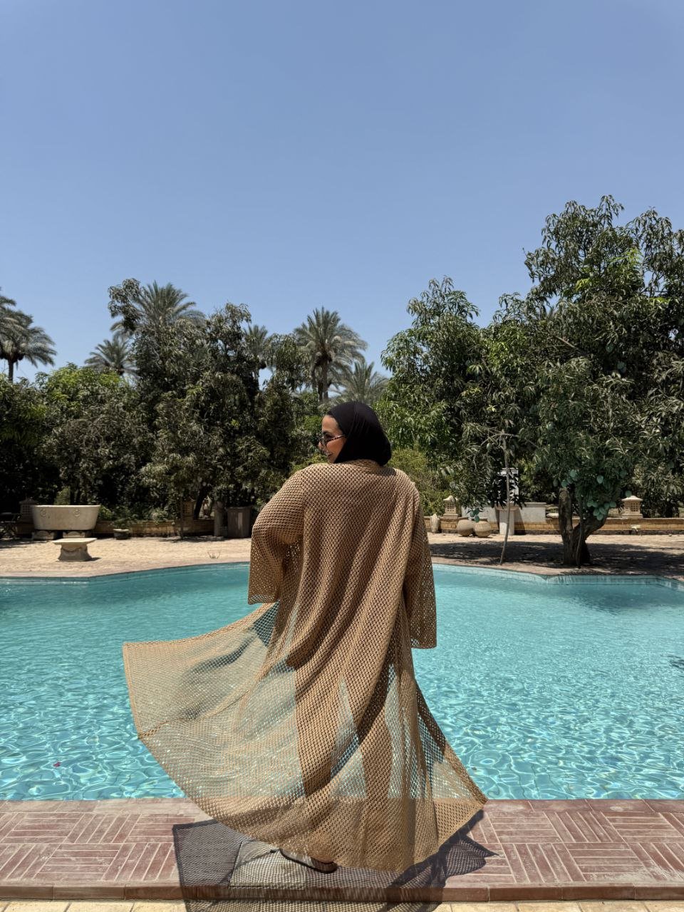 Nadeen Summer Kimono - Crochet