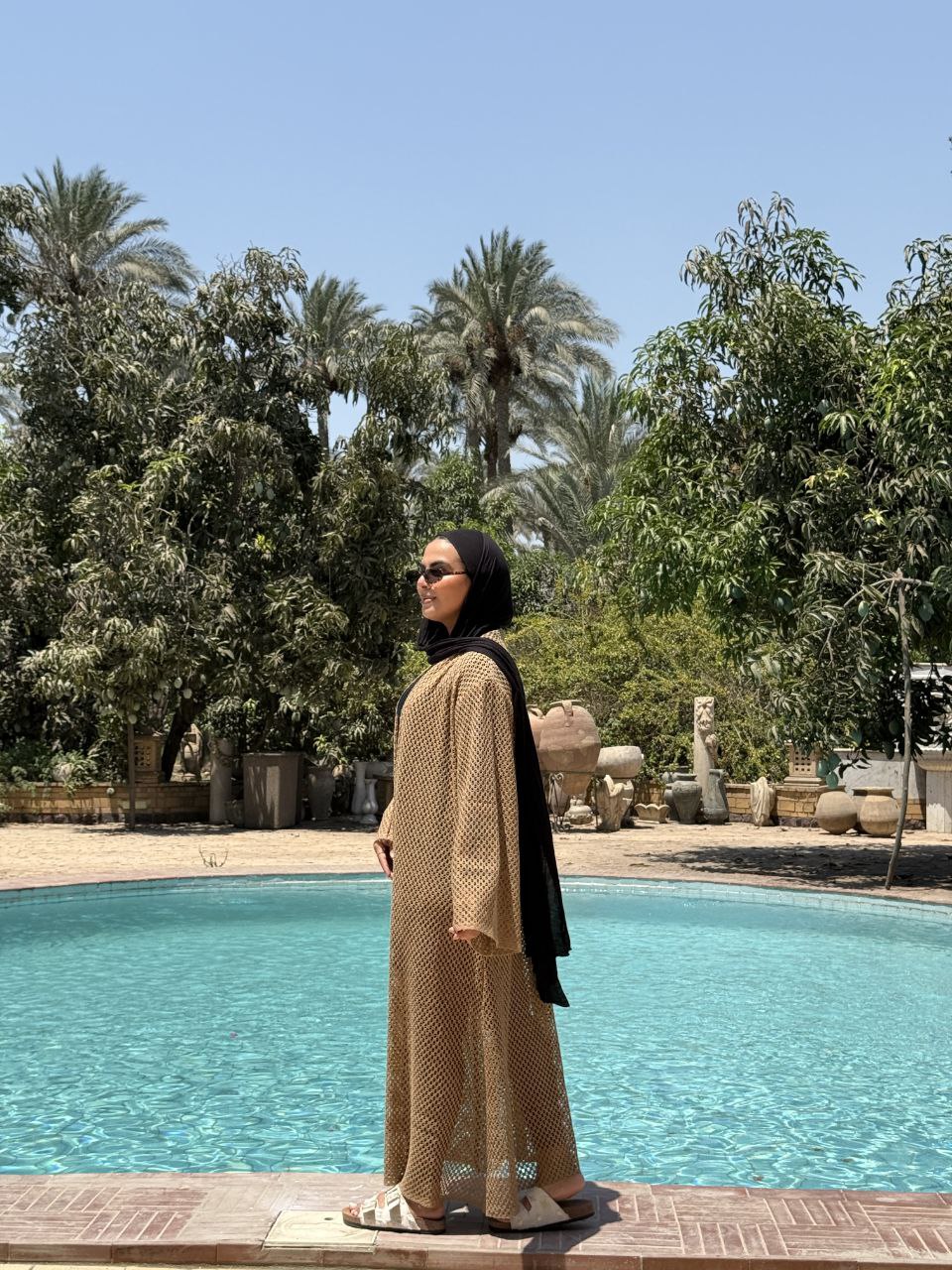 قميص فرحة طويل - بوبلين
