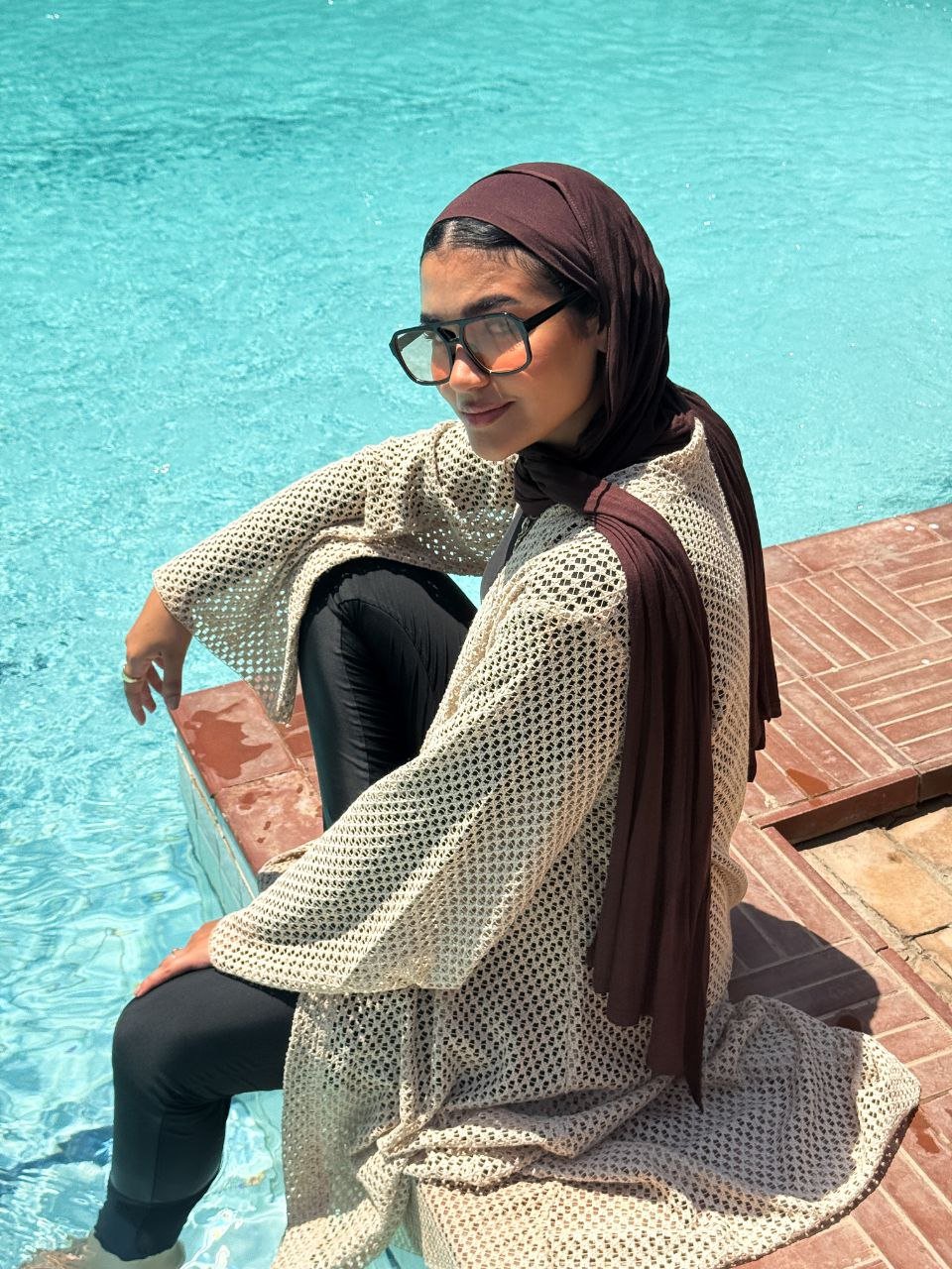 Nadeen Summer Kimono - Crochet